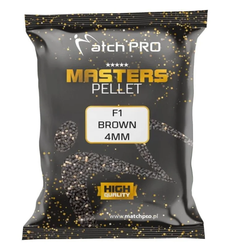 Promocja Pellet MatchPro Masters F1 Brown 4mm / 700g