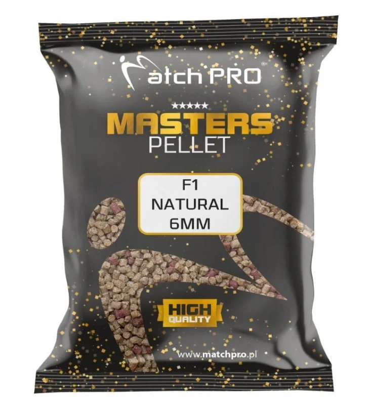 Popularny Pellet MatchPro Masters F1 Natural 6mm / 700g