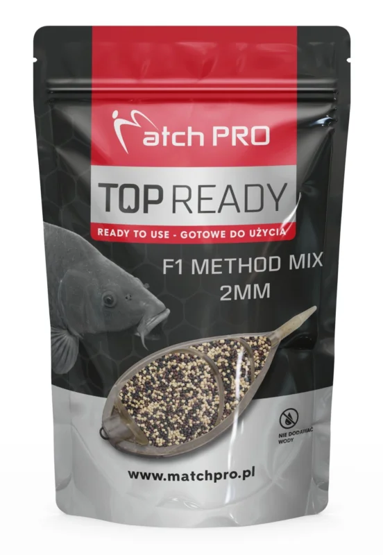 Niska cena Pellet MatchPro Ready Pellet F1 Method Mix 2mm / 700g