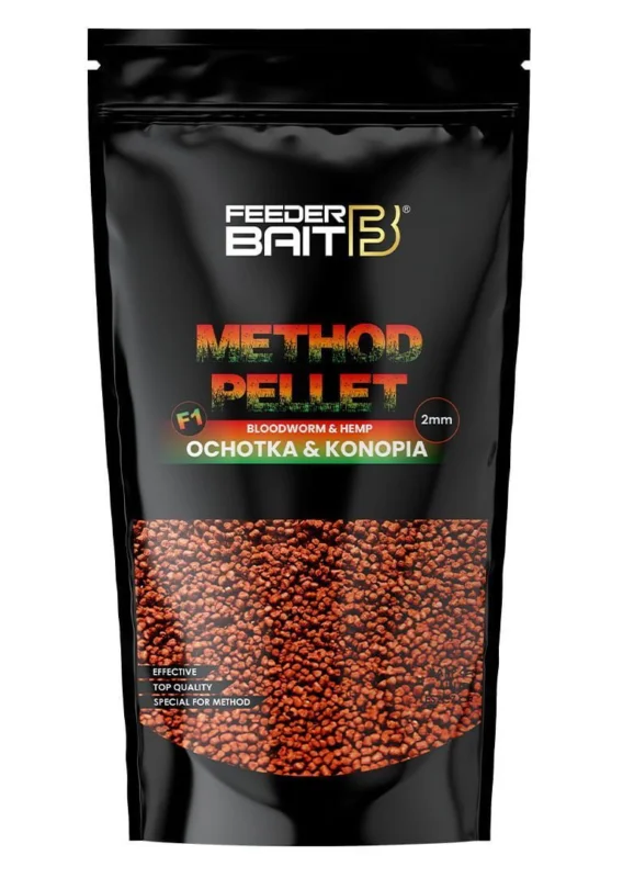 Pellet Feeder Bait 2mm / 800g - F1 - Konopia&Ochotka Nowy
