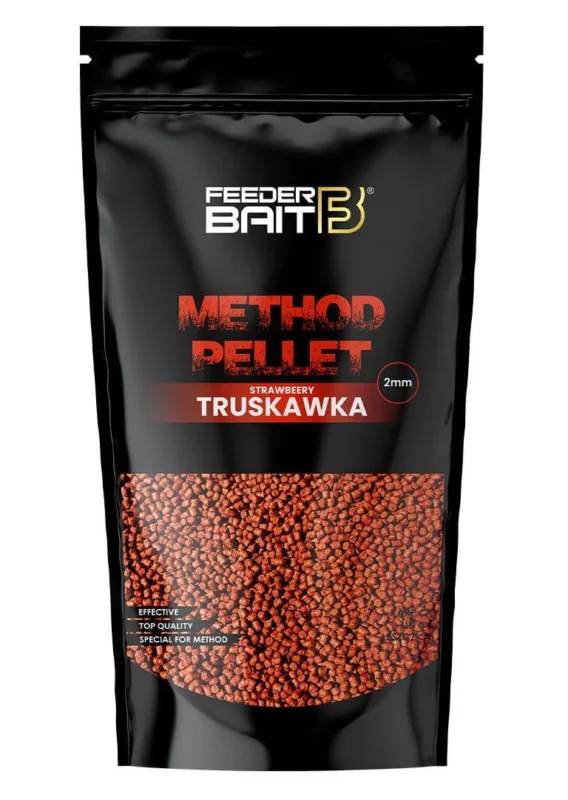 Dodaj do koszyka Pellet Feeder Bait 2mm / 800g - Truskawka