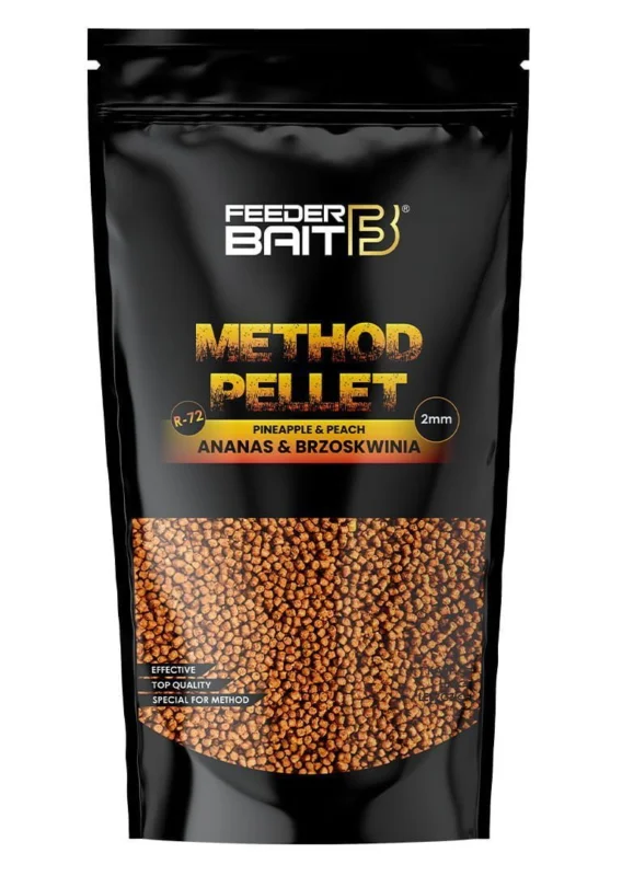 Pellet Feeder Bait 2mm / 800g - R-72 - Ananas&Brzoskwinia Ekspresowa dostawa