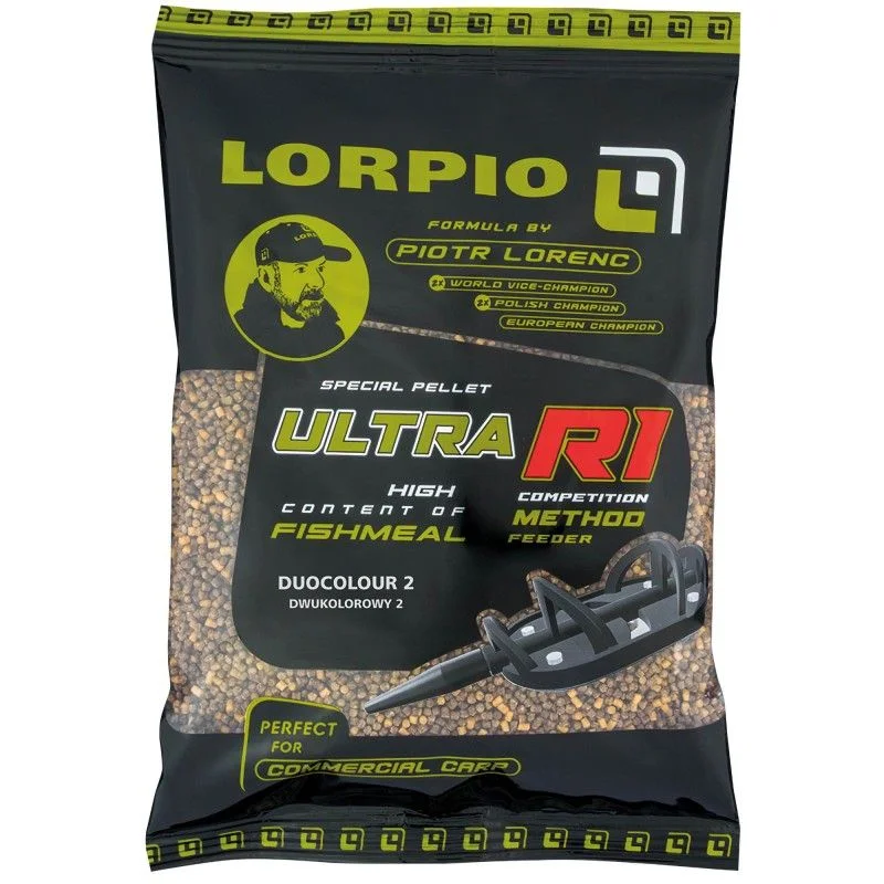 Pellet LORPIO Ultra R1 Duocolour 2,0mm 700g Wyprzedaż