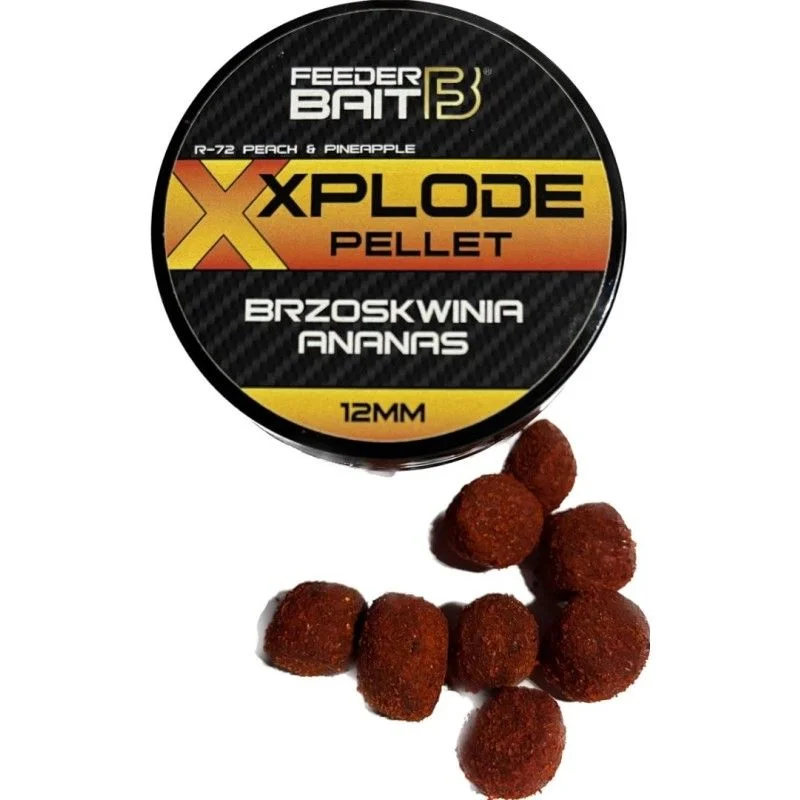 Xplode Pellet Feeder Bait 12mm Brzoskwinia/Ananas Tylko do końca tygodnia