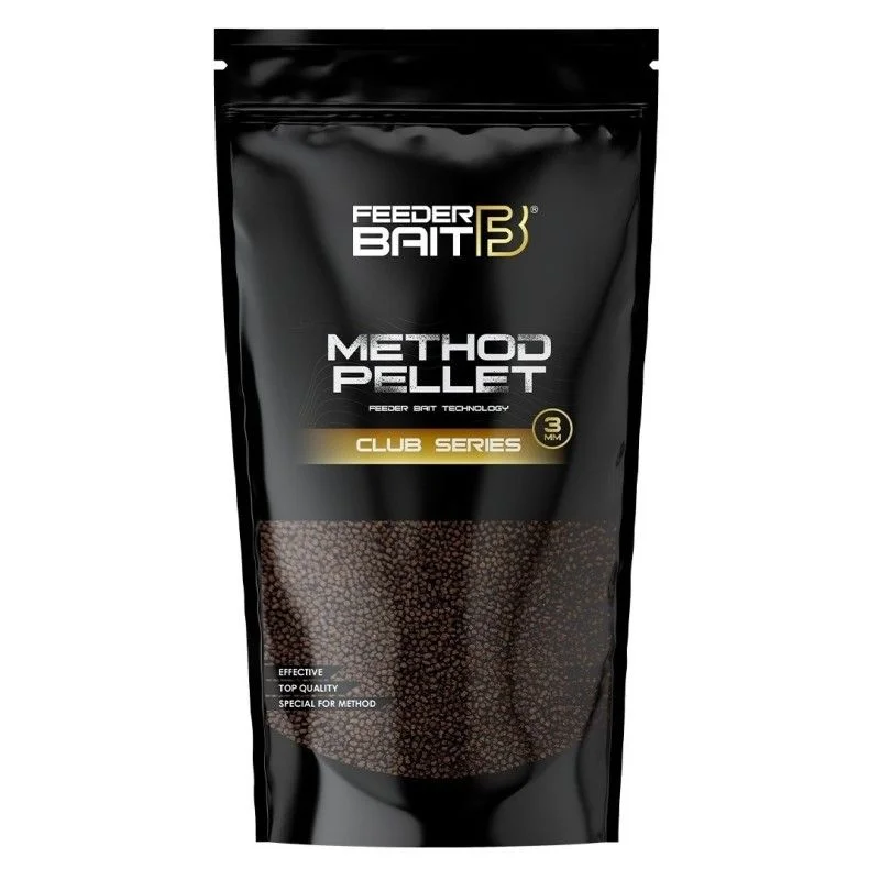 Pellet Feeder Bait Method Pellet Club Series 3mm 800g Ciemny Najlepsza cena