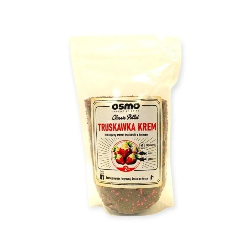 Pellet Osmo Classic Truskawka Krem 800g Tylko do końca tygodnia