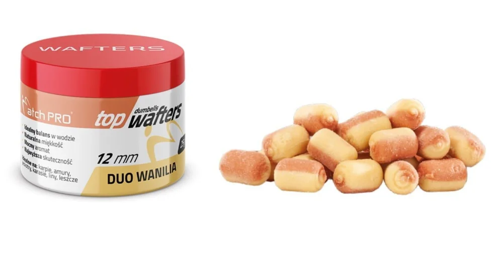 Wafters MatchPro Top Dumbells Duo 12mm / 25g - Vanille Wyjątkowa oferta