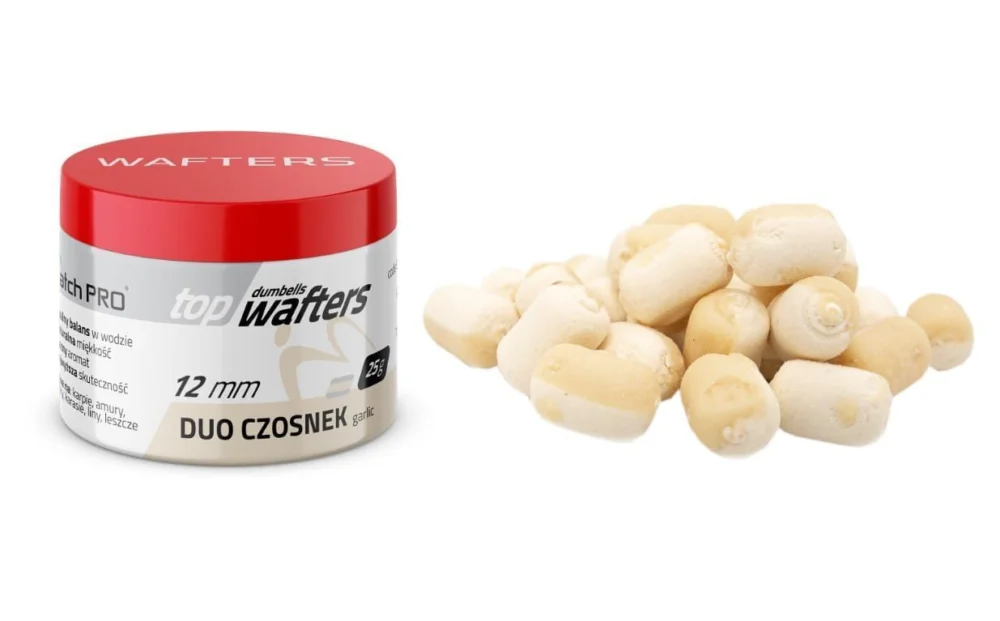 Wafters MatchPro Top Dumbells Duo 12mm / 25g - Garlic Wyjątkowa oferta