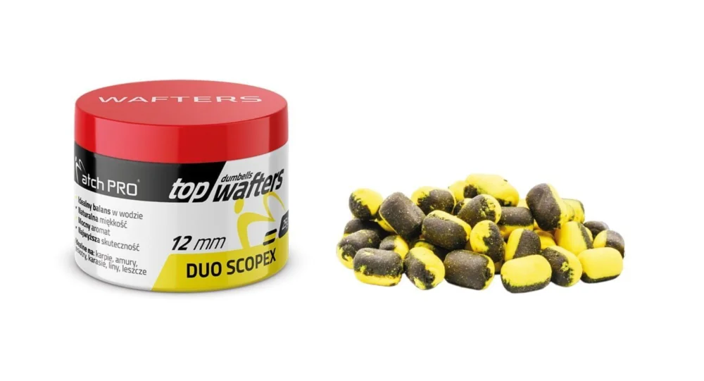 Ograniczona ilość Wafters MatchPro Top Dumbells Duo 12mm / 25g - Scopex