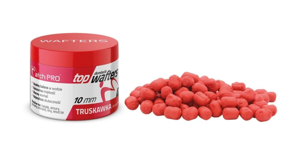 Wafters MatchPro Top Dumbells 10mm / 25g - Strawberry Ograniczona ilość