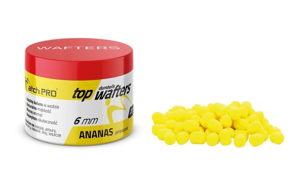 Dostępne od ręki Wafters MatchPro Top Dumbells 6mm / 20g - Pineapple