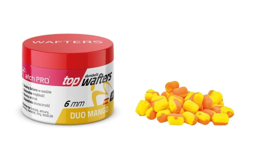 Wafters MatchPro Top Dumbells Duo 6mm / 20g - Mango Najlepsza cena