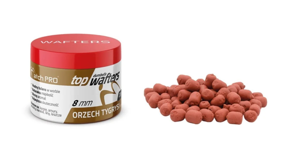 Wafters MatchPro Top Dumbells 8mm / 20g - Tiger Nuts Najlepsza cena