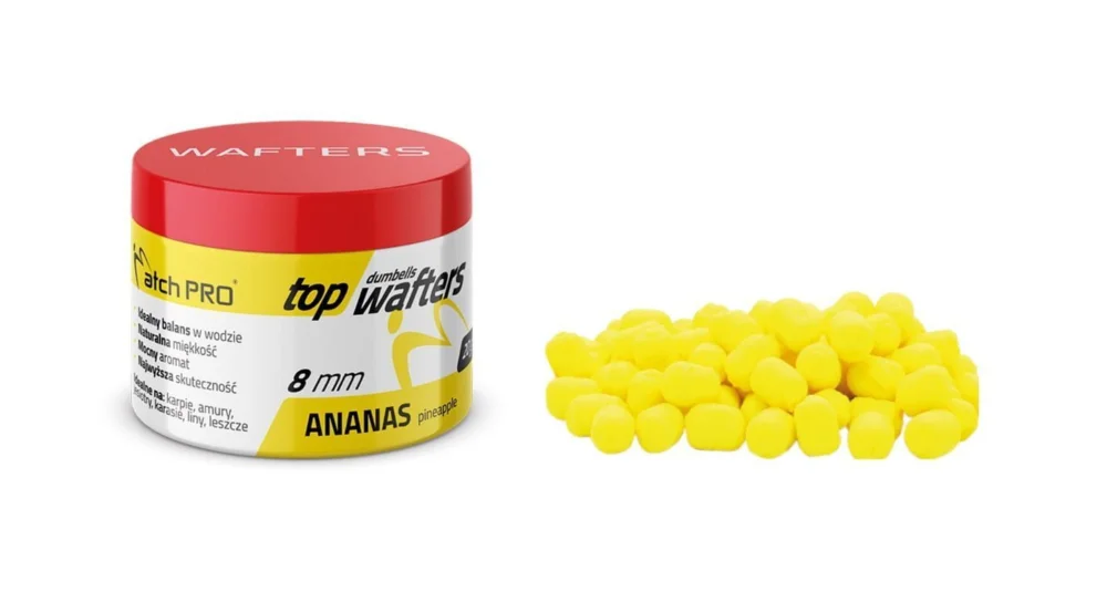 Szybka wysyłka Wafters MatchPro Top Dumbells 8mm / 20g - Pineapple