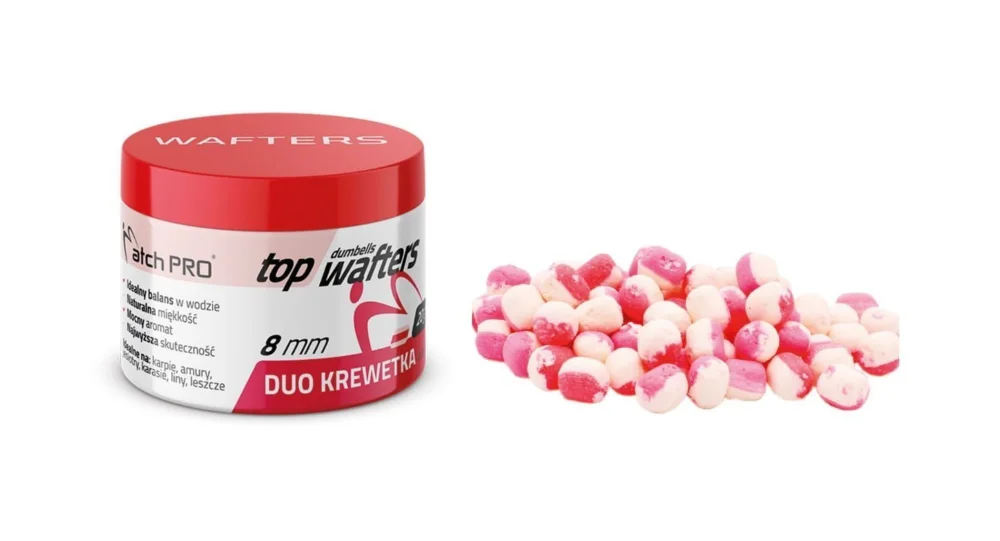Popularny Wafters MatchPro Top Dumbells Duo 8mm / 20g - Shrimp