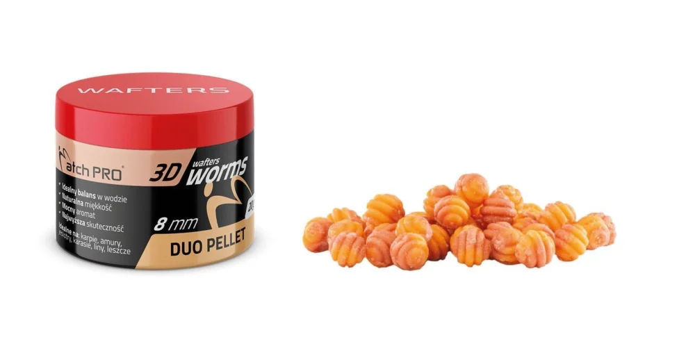 Wafters MatchPro 3D Worms Duo 8mm / 20g - Pellet Cena promocyjna