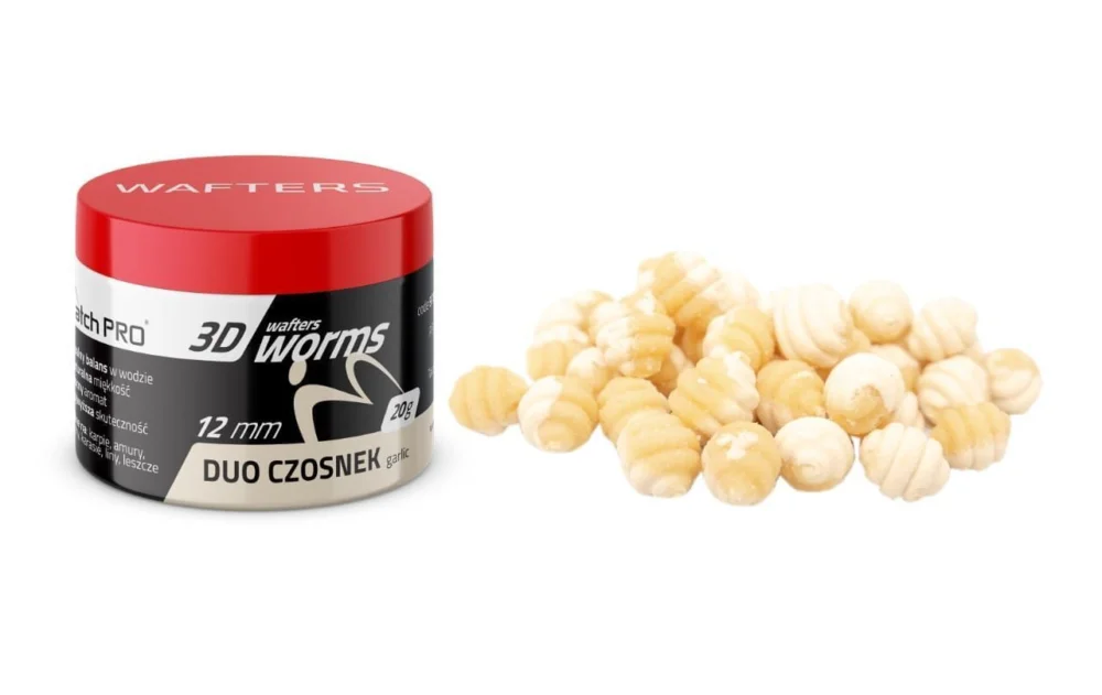 Zniżka Wafters MatchPro 3D Worms Duo 12mm / 20g - Garlic