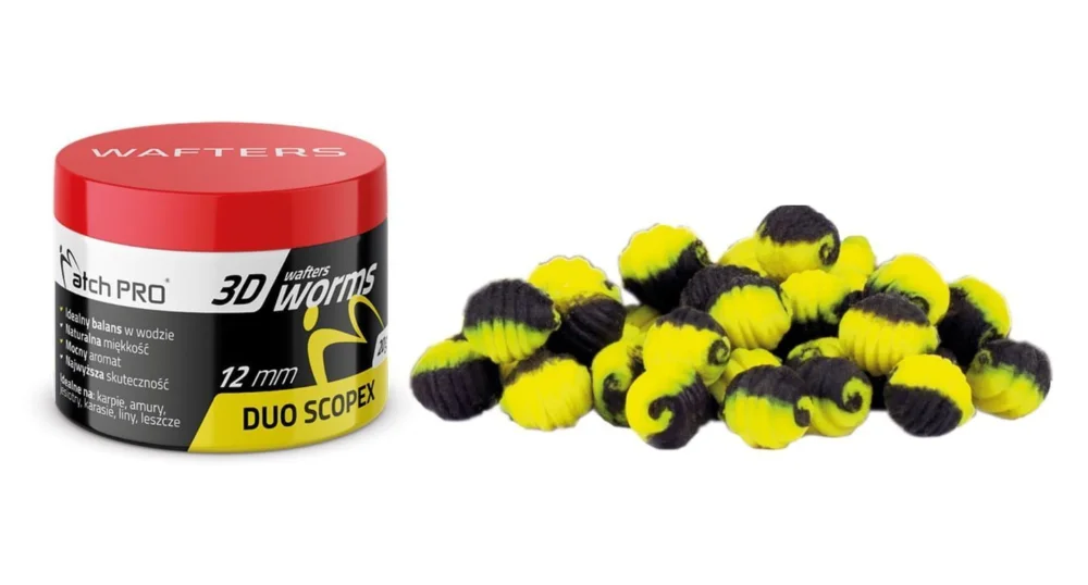 Wafters MatchPro 3D Worms Duo 12mm / 20g - Scopex Zniżka