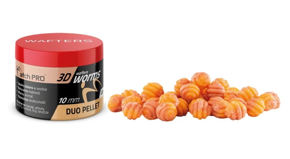Super okazja Wafters MatchPro 3D Worms Duo 10mm / 20g - Pellet