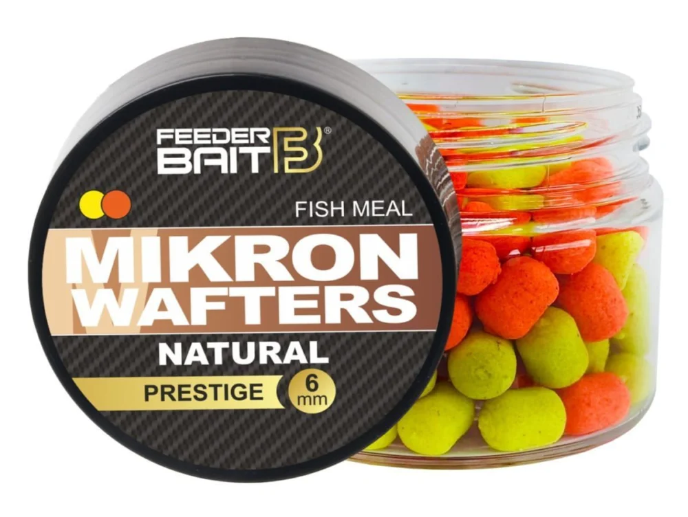 Mikron Wafters Feeder Bait - Natural - Pomarańczowo&Żółty 25ml Szybka wysyłka
