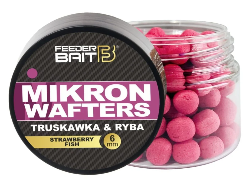 Rabat Mikron Wafters Feeder Bait - Truskawka&Ryba 25ml