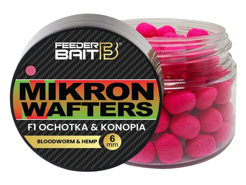 Mikron Wafters Feeder Bait - F1 - Ochotka&Konopia 25ml Tani