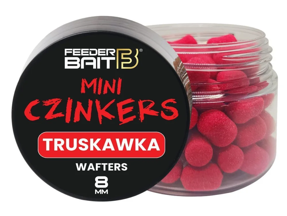 Taniej Mini Czinkers Feeder Bait - Truskawka
