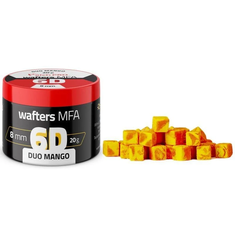 Przynęta MatchPro 6D Wafters MFA Duo Mango 8x8mm 20g Ostatnia szansa