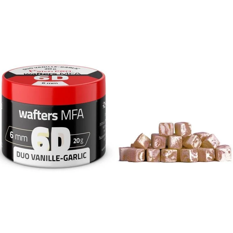 Najlepsza cena Przynęta MatchPro 6D Wafters MFA Duo Wanilia Garlic 6x6mm 20g