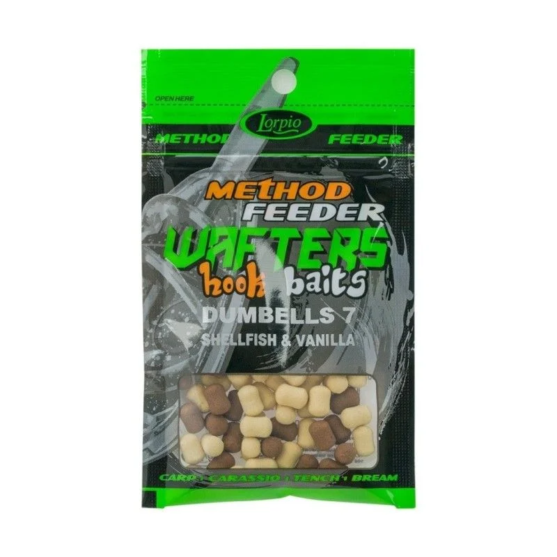 Wafters Lorpio Hook Baits Dumbells 7x10mm Skorupiaki & Wanilia 15g Oferta limitowana