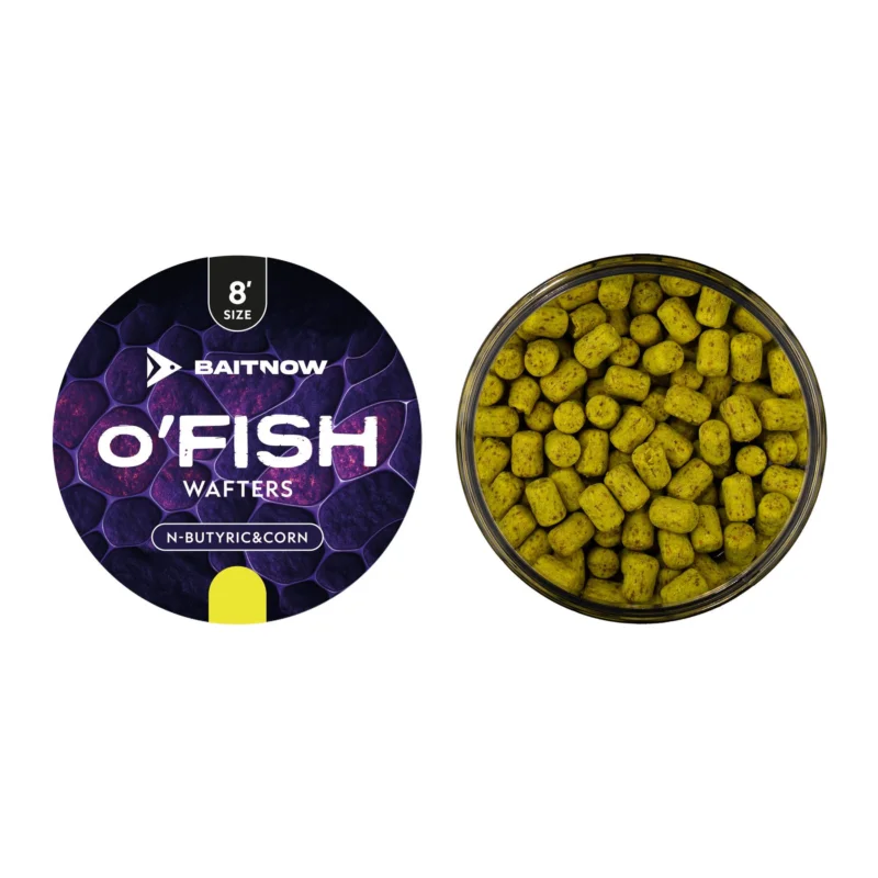 Rabat BaitNow Wafters Method Feeder O'Fish N-Butyric-Corn Roz. 8 24g