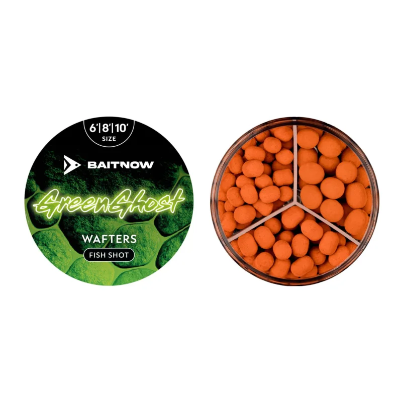 Ostatnie sztuki BaitNow Wafters Method Feeder Green Ghost Roz. 6/8/10 24g