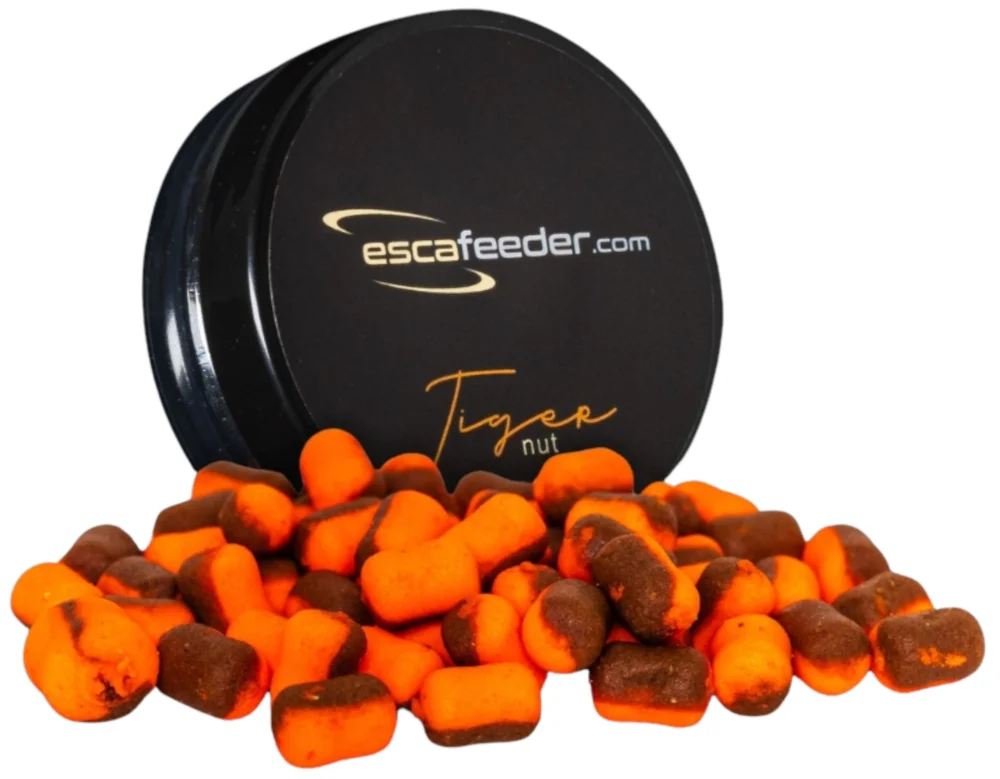 Wafters Esca Feeder Tiger 12mm 50ml Smak Orzech Tygrysi Kolor Pomarańczowy Hit sprzedaży