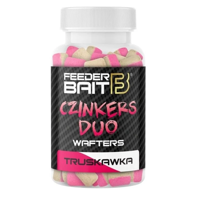Dodaj do koszyka Przynęta Wafters Feeder Bait Czinkers DUO Truskawka 60ml