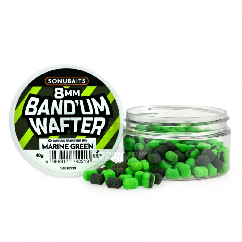 Kulki proteinowe Wafters Sonubaits Band'UM 8mm 40g - Marine Green Wyprzedaż