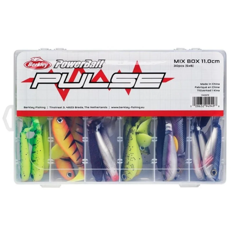Berkley Pulse Shad MixBox Zestaw Gumowych Przynęt 11cm 30szt. Tylko do końca tygodnia