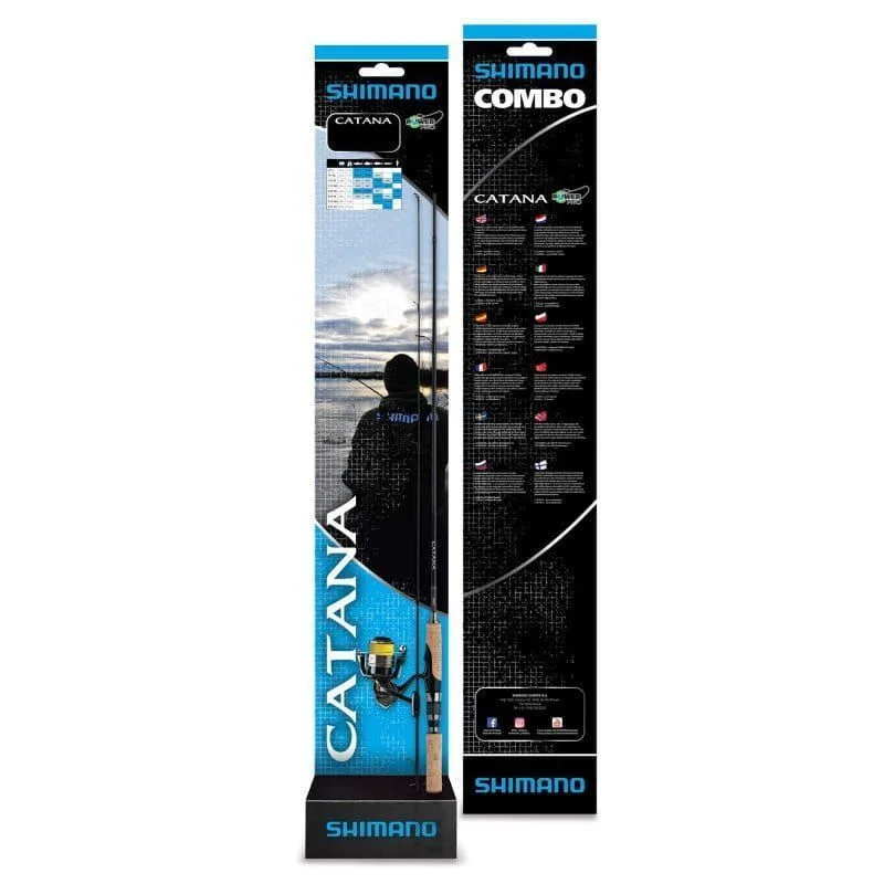 Bestseller Zestaw wędka kołowrotek Shimano Catana 2,69 14-42g