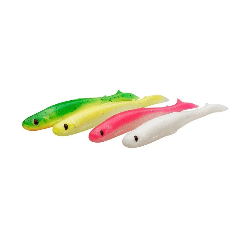 Gumy SG SLENDER SCOOP SHAD 13CM 12G DARK WATER MIX 4PCS Wyprzedaż