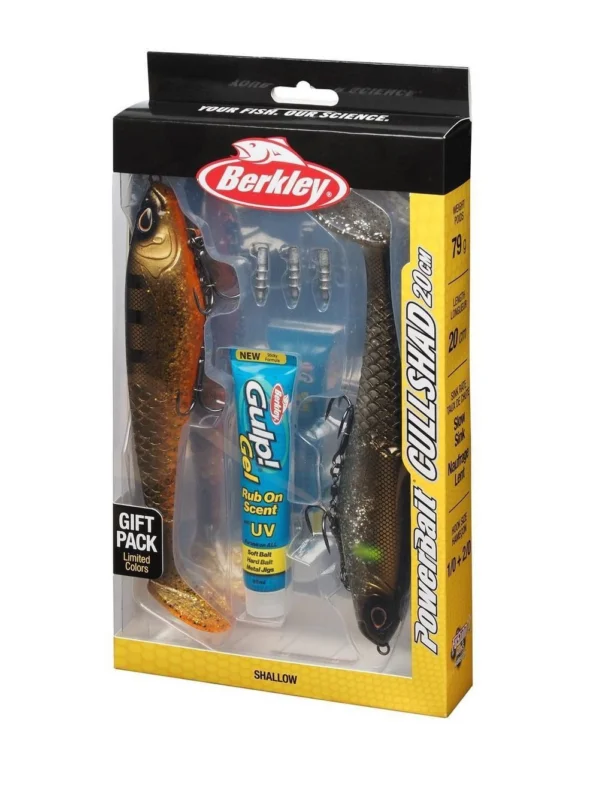 Zestaw Berkley Cullshad Limited 20cmGift Pack 2szt + Atraktor Super okazja