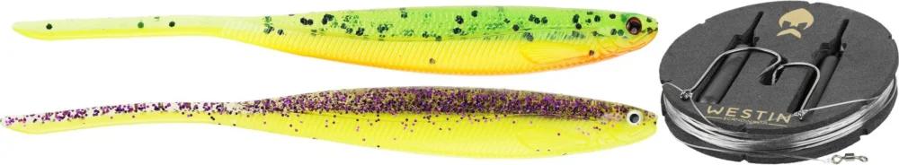Taniej Zestaw Westin Dropshot Rig Kit Shadteez Pintail ''Dark Water'' Mix - 14g/150cm/#1