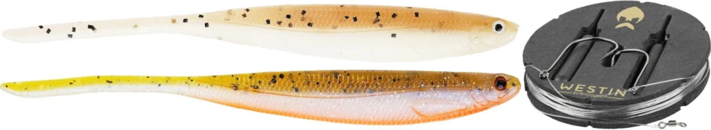 Dodaj do koszyka Zestaw Westin Dropshot Rig Kit Shadteez Pintail ''Clear Water'' Mix - 10g/150cm/#2