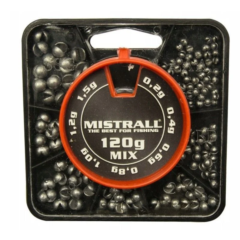 Wyprzedaż Śrut Mistrall 120 g MIX 0,2-1,5 g