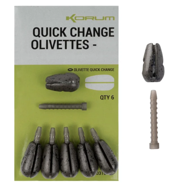 Korum Ciężarki Quick Change Olivettes – 5g Oferta czasowa