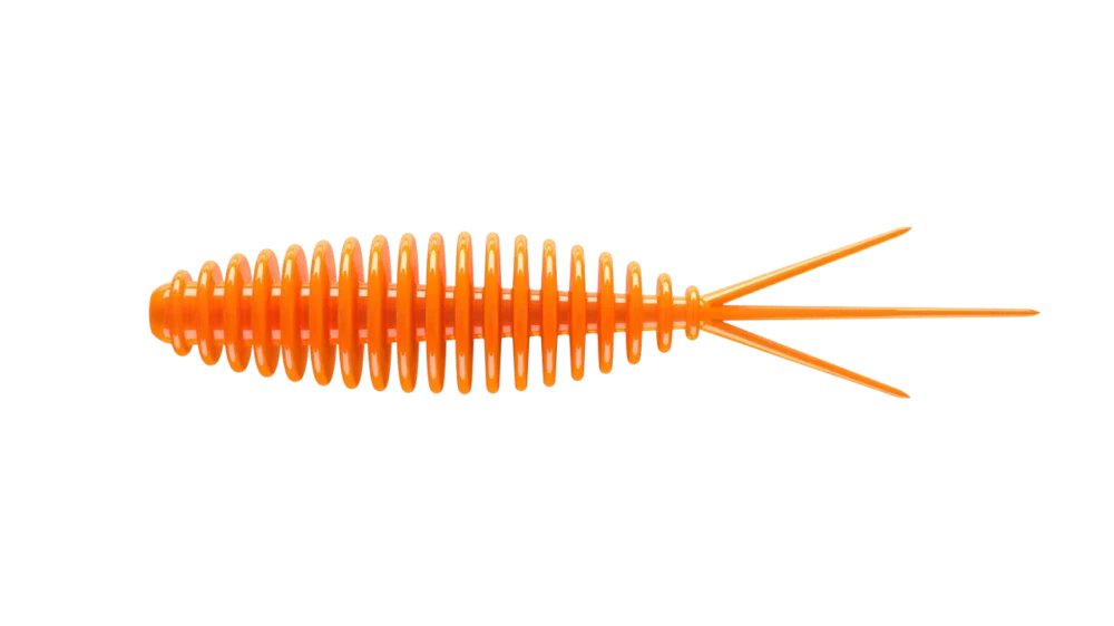 Ostatnia szansa Libra Lures Guma Turbo Worm Mini 3,5cm #011 Hot Orange / Cheese