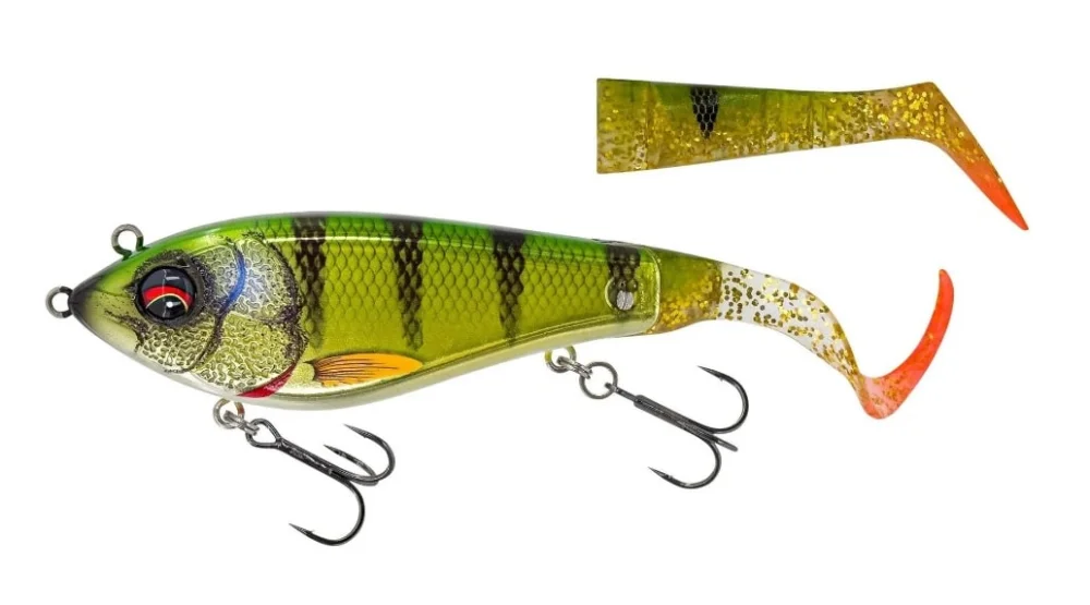 Wyjątkowa oferta Savage Gear Wobler Deviatol Tail 16,5cm 48g Chrome Perch