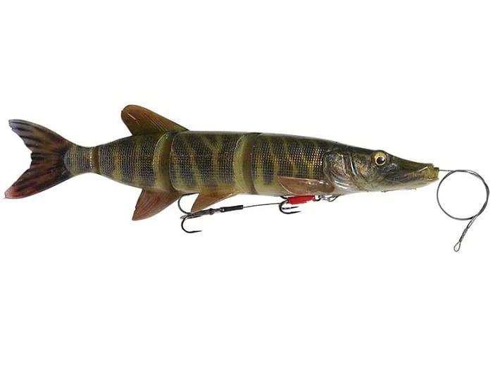 Taniej Savage Gear Guma 4D Line Thru Pike 25cm 110g SS Striped Pike