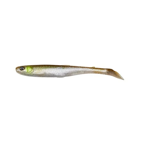 Savage Gear Guma Ripper Slender Scoop Shad 9cm Green Silver Niska cena