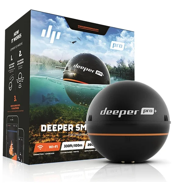 Tylko do końca tygodnia Deeper Smart Sonar Pro Plus + Gratis Flexible Arm 2.0