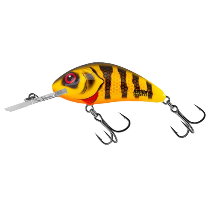 Nowy Salmo Wobler Pływający Hornet Rattlin 5,5cm Natural Perch