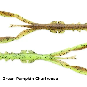 Keitech Guma Rak Krewetka Neco Camaron 5,5”‌ 14cm 401 Green Pumpkin Chart Wysoka jakość